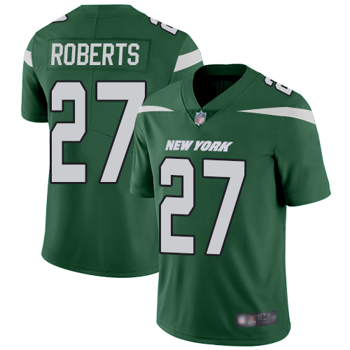 New York Jets Limited Green Youth Darryl Roberts Home Jersey NFL Football #27 Vapor Untouchable->->Youth Jersey